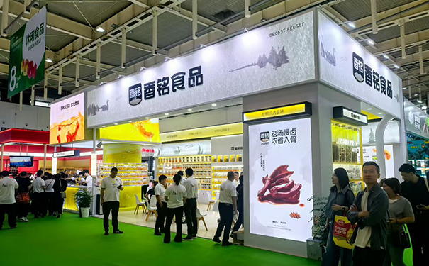 食品类的展台搭建材质的运用有哪些细节可以考虑
